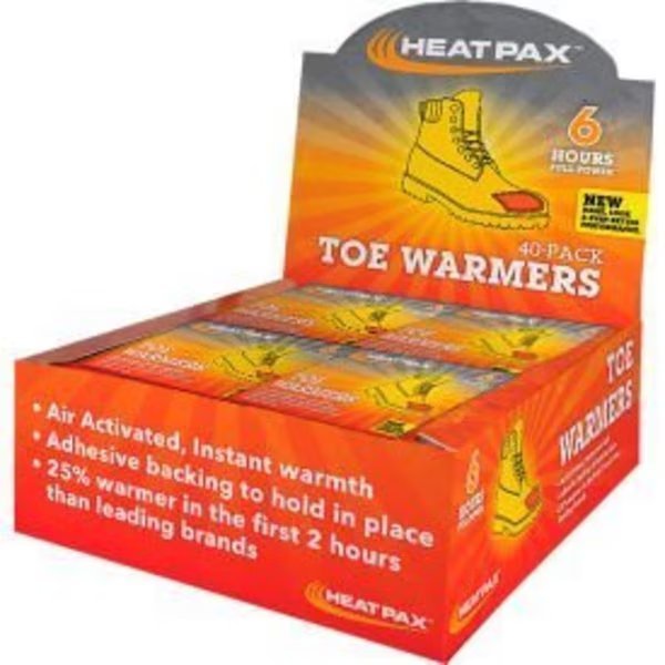 Occunomix Heat Pax Toe Warmers 40-Pack Display 1106-40D, Occunomix, Mfr#: 1106-40D